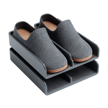 Charcoal-Guard Shoe Organizer - Odor-Neutralizing Stackers